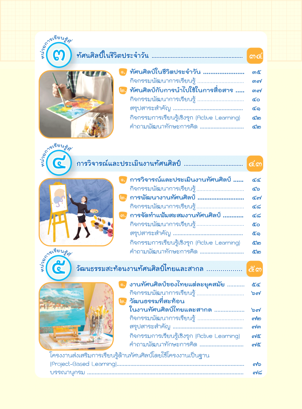 หนังสือเรียน ทัศนศิลป์ ม.2 (ฉบับ อญ.) - Image 3