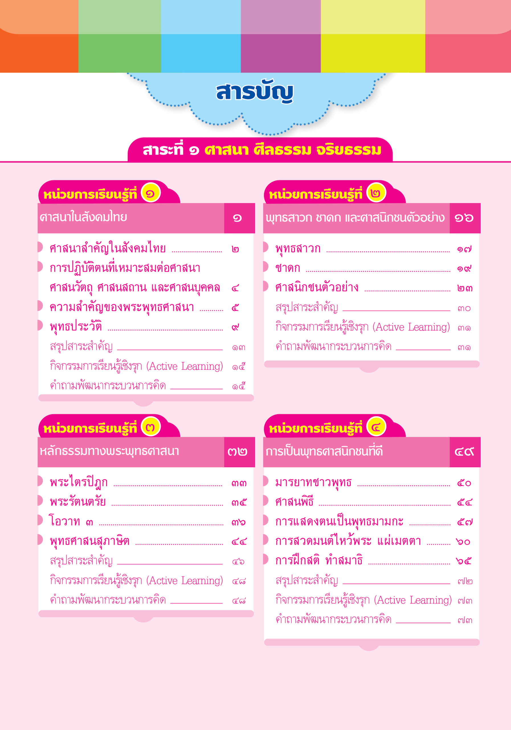 หนังสือเรียน สังคมศึกษา ศาสนา และวัฒนธรรม ป.3 - Image 2